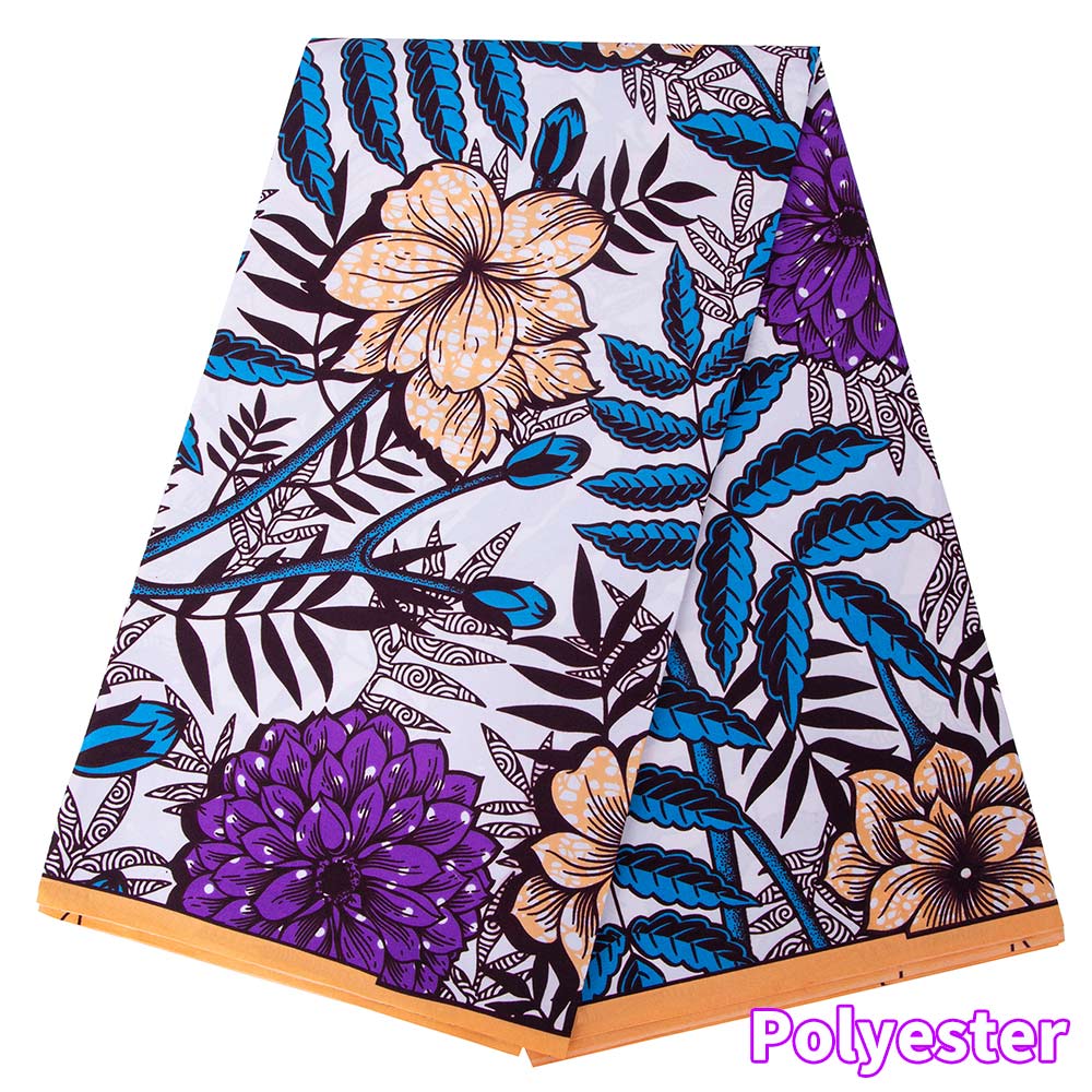 Sewing Batik Fabric - Анкара Африканский принт Батик Pagne Настоящая