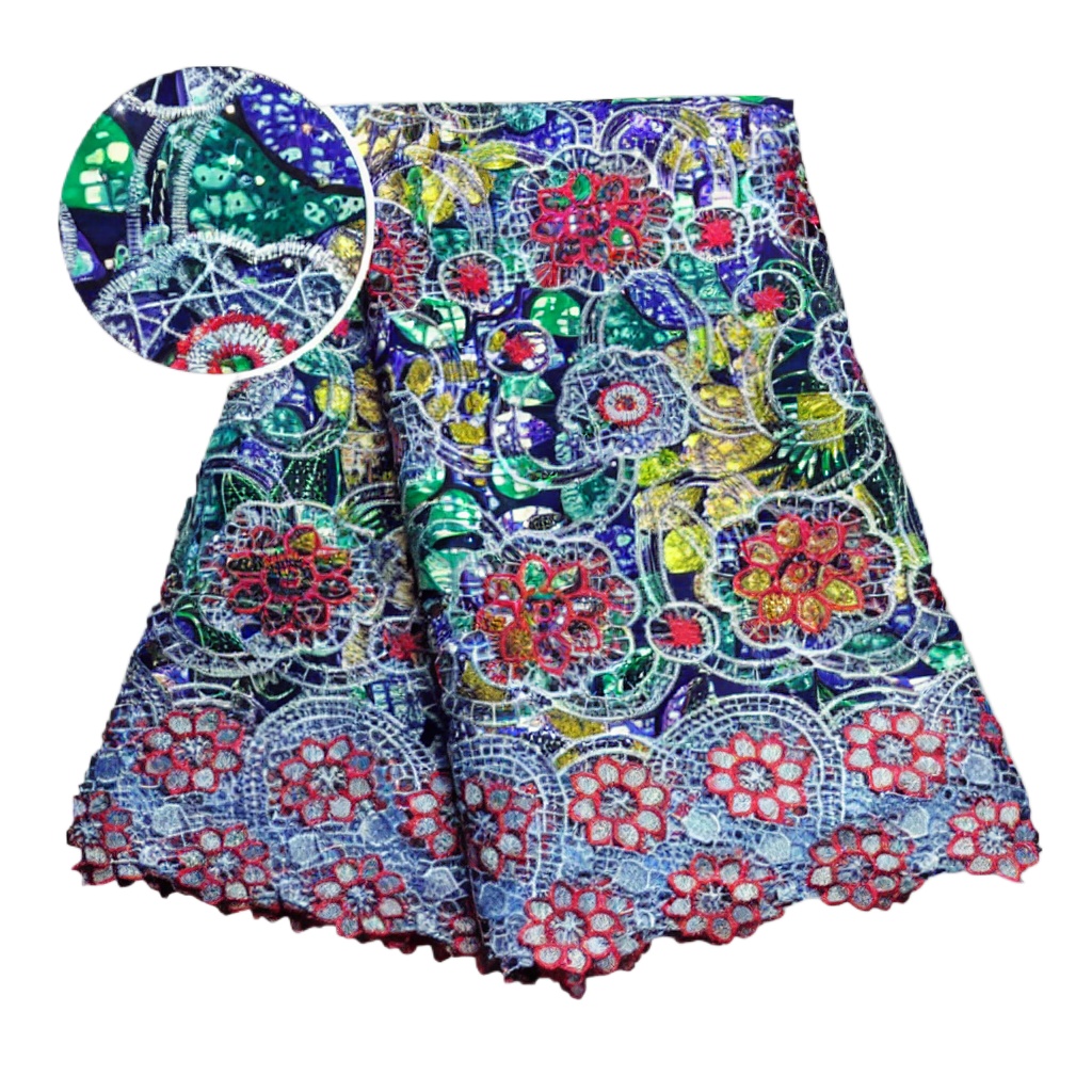 Sewing Batik Fabric - 100% хлопковая африканская ткань с блестящим