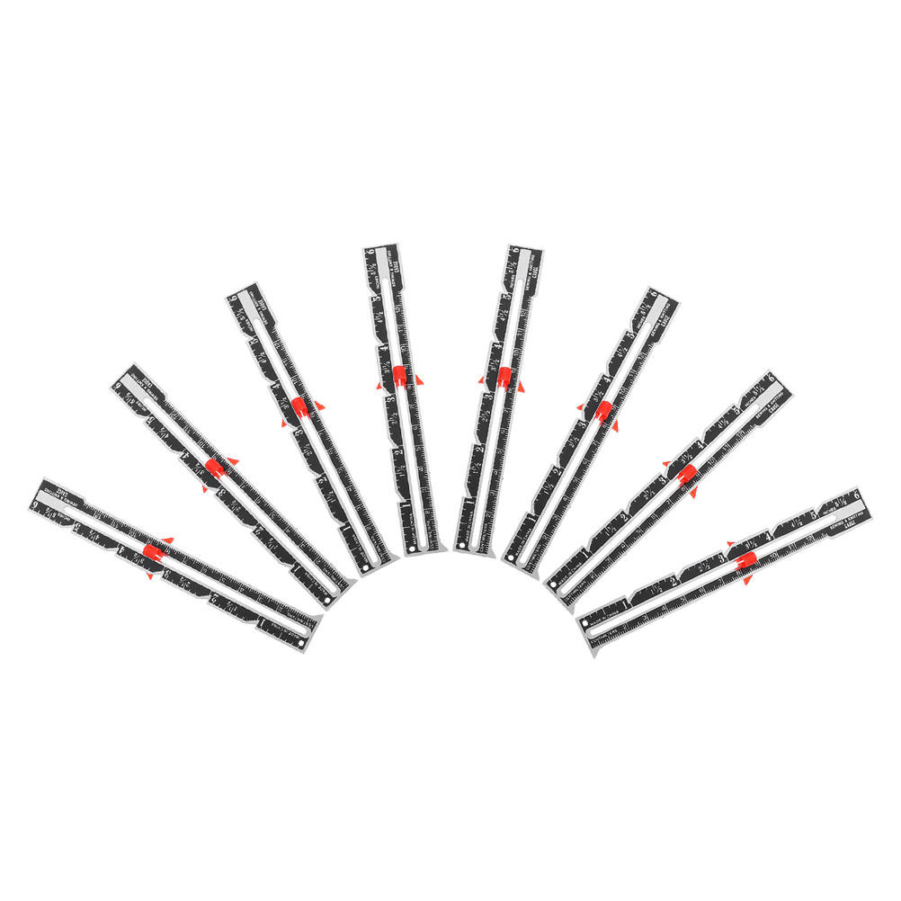 Sewing Gauge Ruler - Набор из 8 шт. тканевых линеек