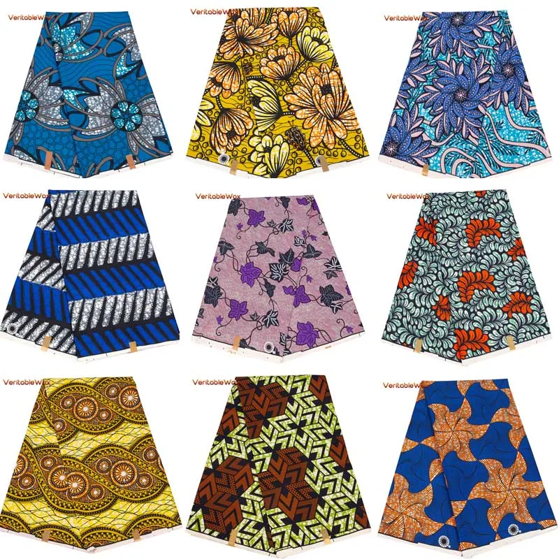 Sewing Batik Fabric - Африканские принты из Анкары, бриллиантовая Ткань,