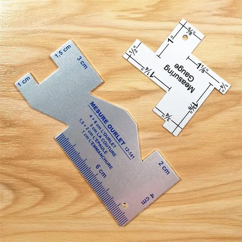 Sewing Gauge Ruler - Маркер для ткани, портновский мел и