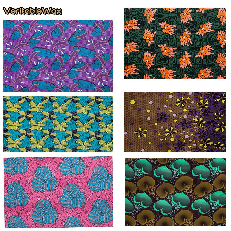 Sewing Batik Fabric - Африканская нигерийская ткань с принтами батик,