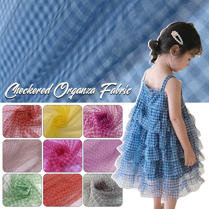 90x150 см клетчатая сетчатая т – обзор и цена Sewing Batik Fabric