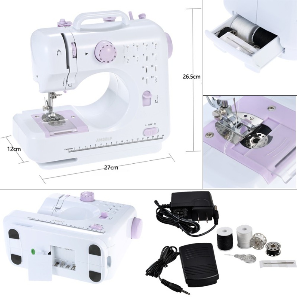 Электрическая бытовая мини-шве – обзор и цена Sewing Jahit