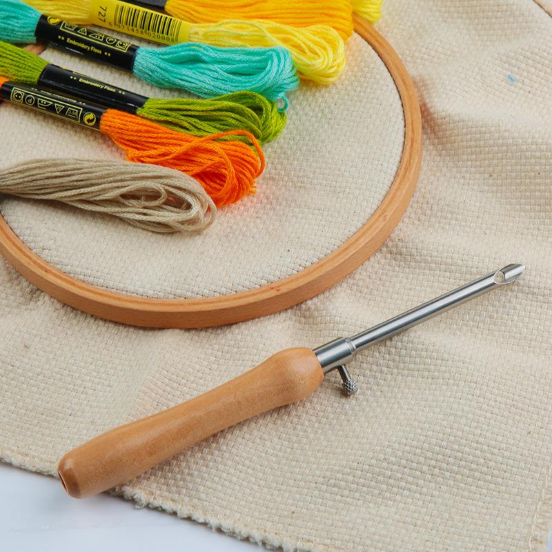 Простой набор для вышивки игло – обзор и цена Sewing Textile Art