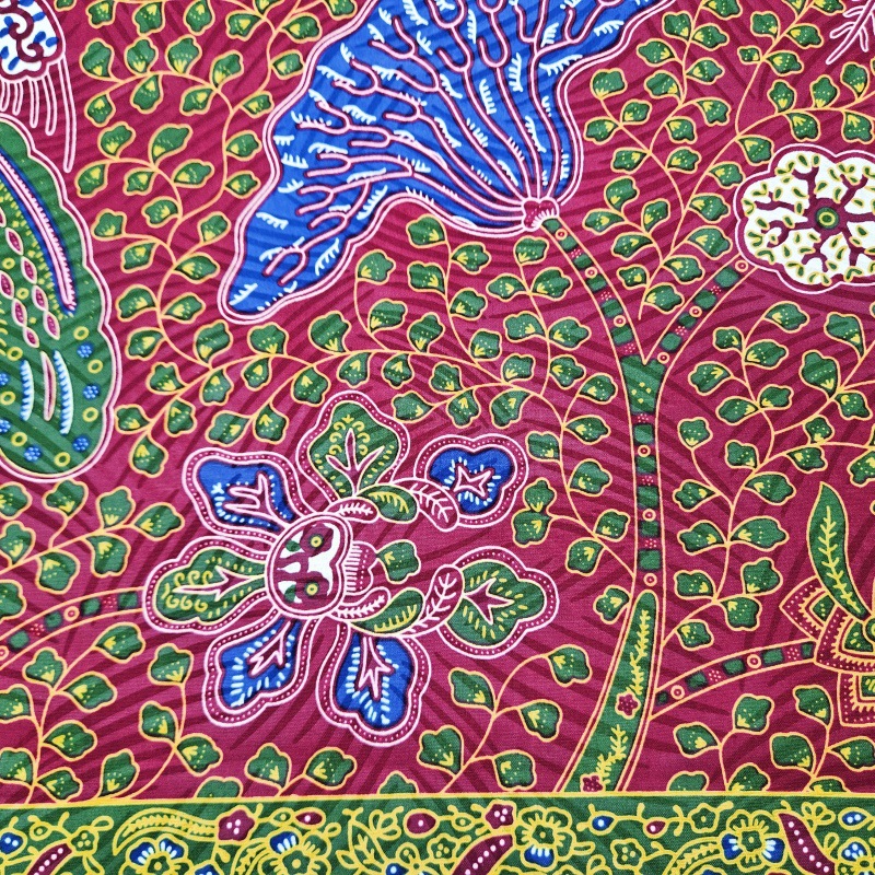 Ткань батик из африканского хл – обзор и цена Sewing Batik Fabric