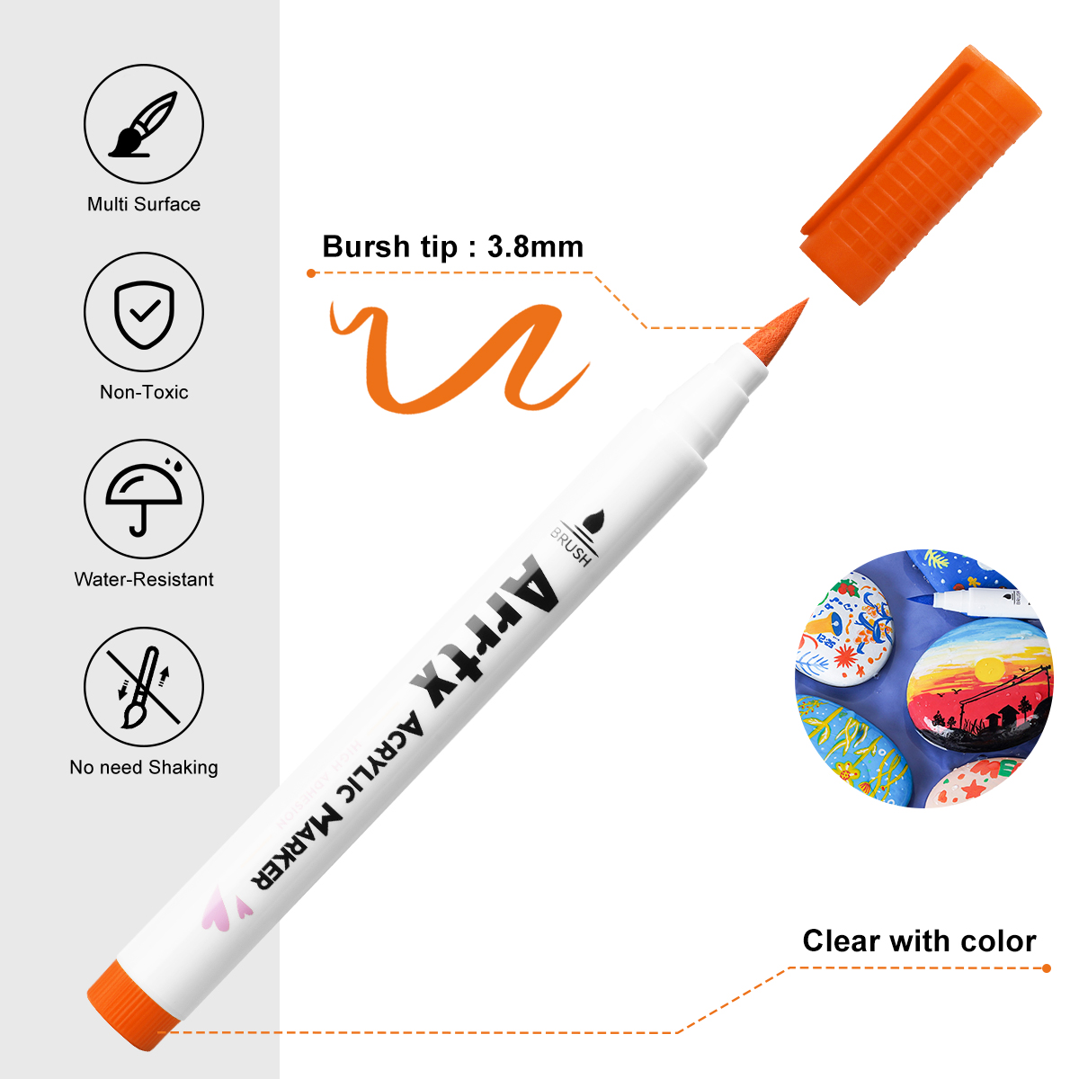 Arrtx 30-цветная акриловая маш – обзор и цена Copic Marker Classic