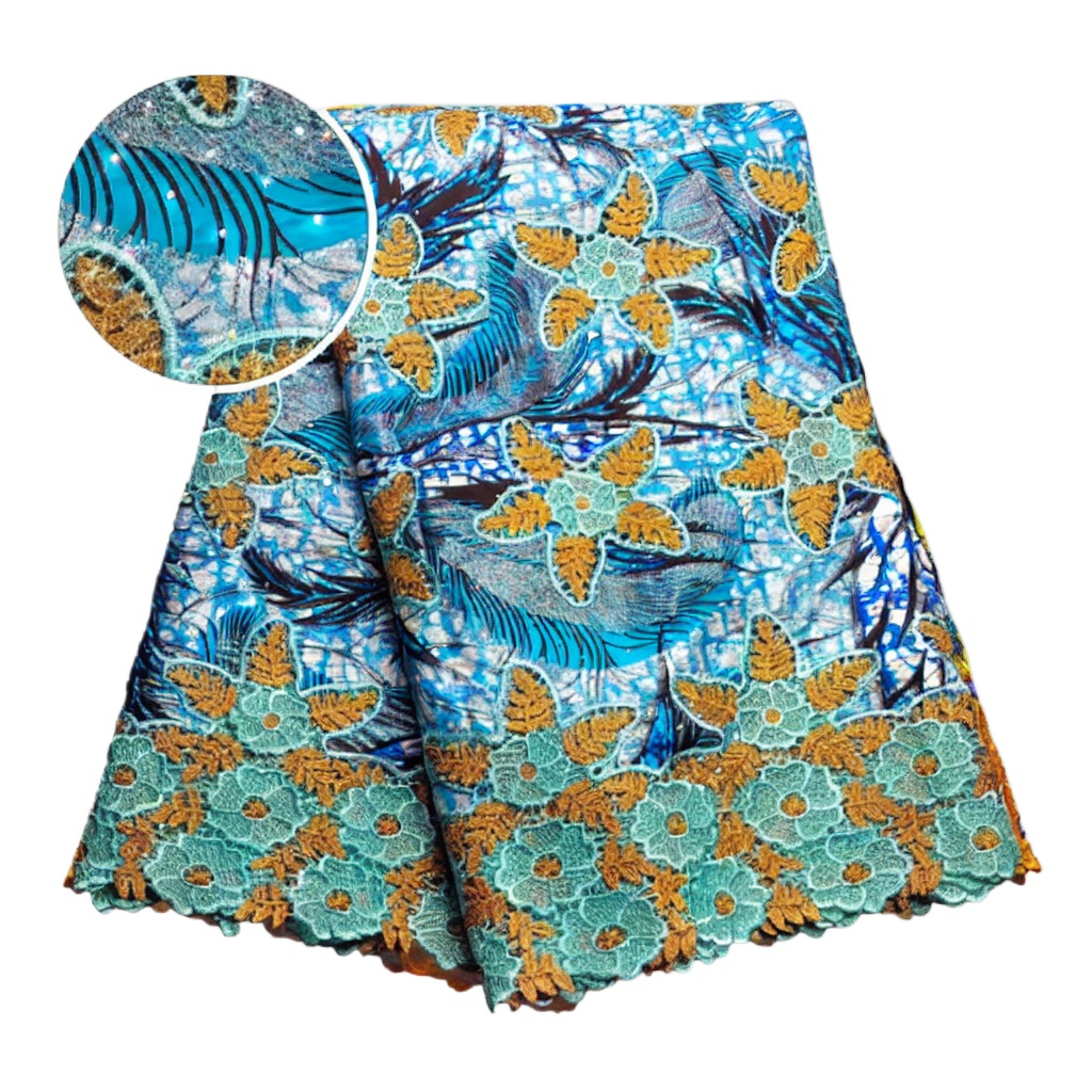100% хлопковая африканская тка – обзор и цена Sewing Batik Fabric