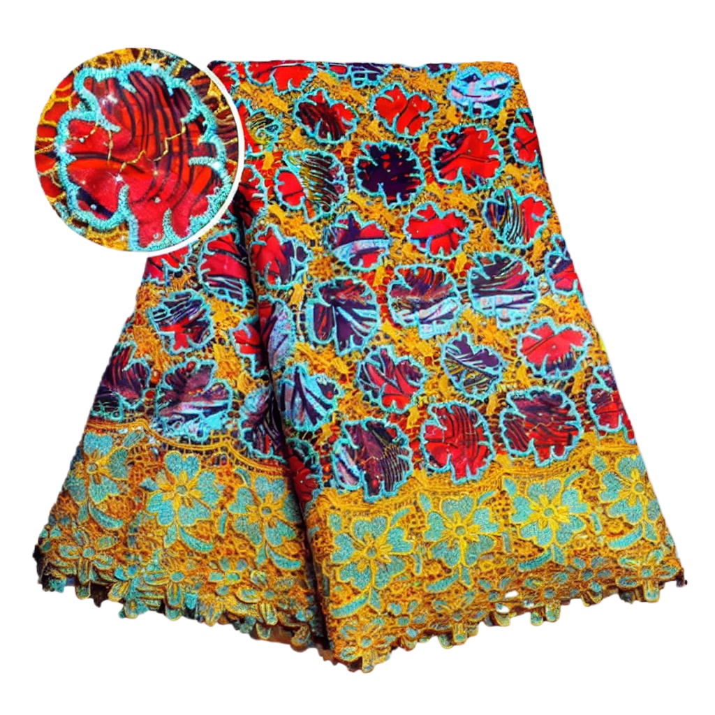 100% хлопковая африканская тка – обзор и цена Sewing Batik Fabric
