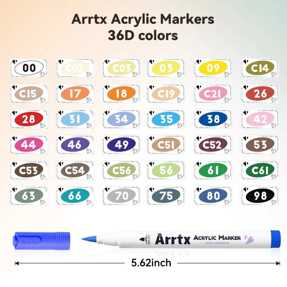 Маркеры акриловые Arrtx 30/36/ – обзор и цена Copic Marker Classic