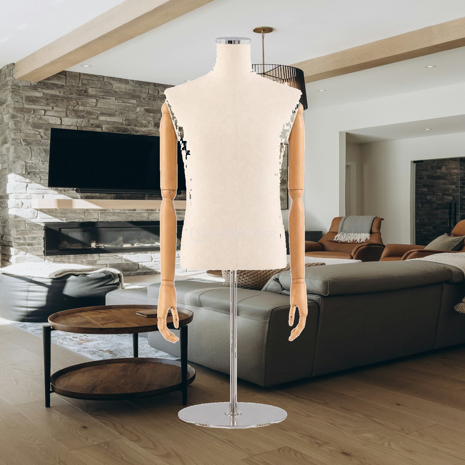 Мужской манекен-торс с тканево – обзор и цена Dress Form Mannequin